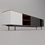 Console de mídia minimalista moderna
