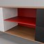 Console de mídia minimalista moderna