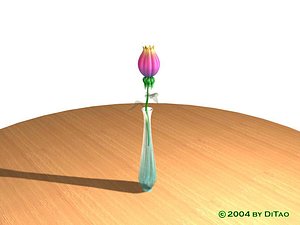 3d flower