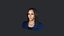 Kamala Harris- Cabeza de busto realista lista modelo 3d