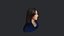 Kamala Harris- Cabeza de busto realista lista modelo 3d