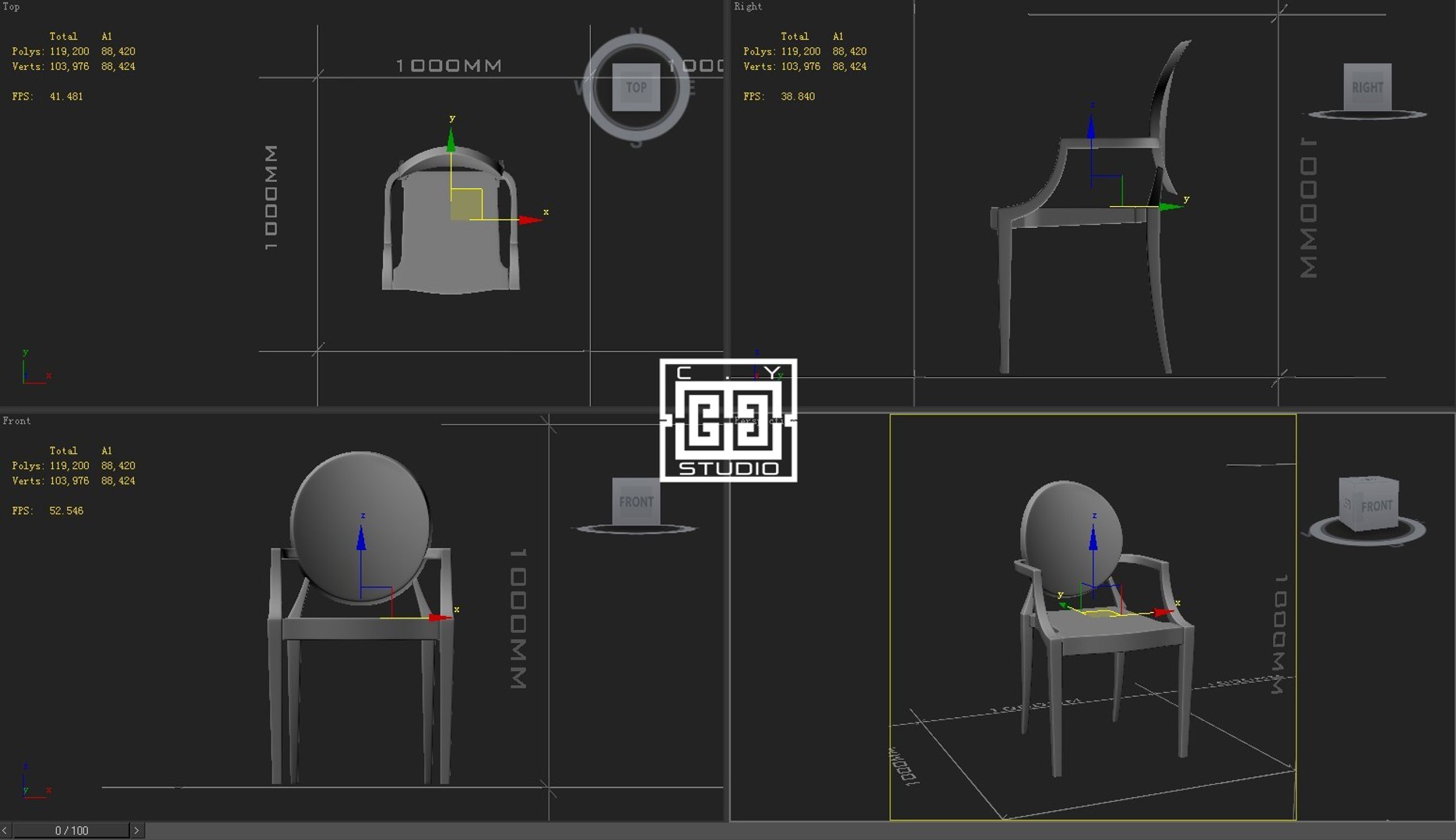 Obj Chair