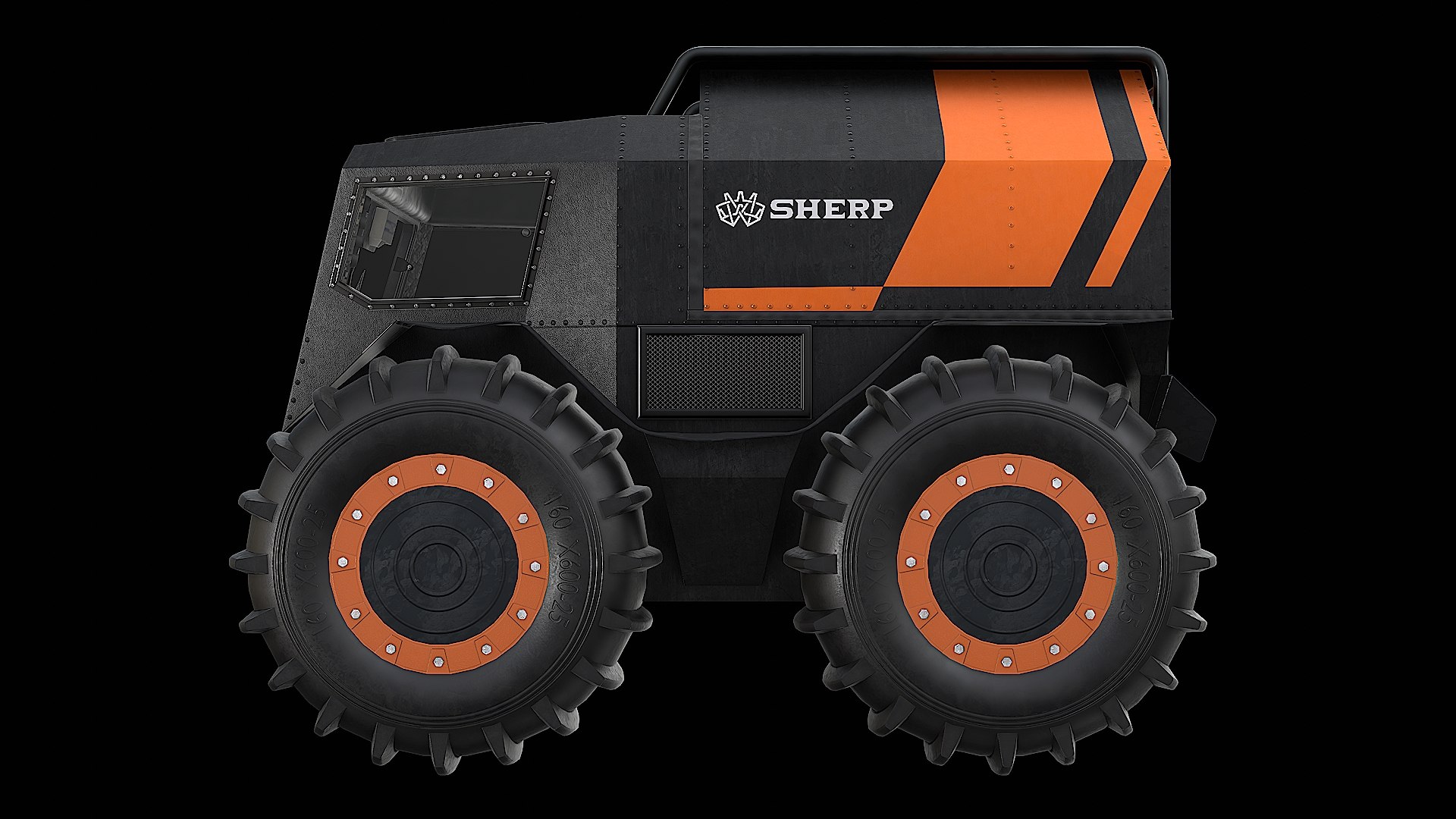 3D Sherp ATV Vehicle Model - TurboSquid 2337476
