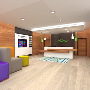Hotel lobby