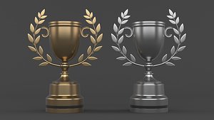 Trophy Cups 3D model