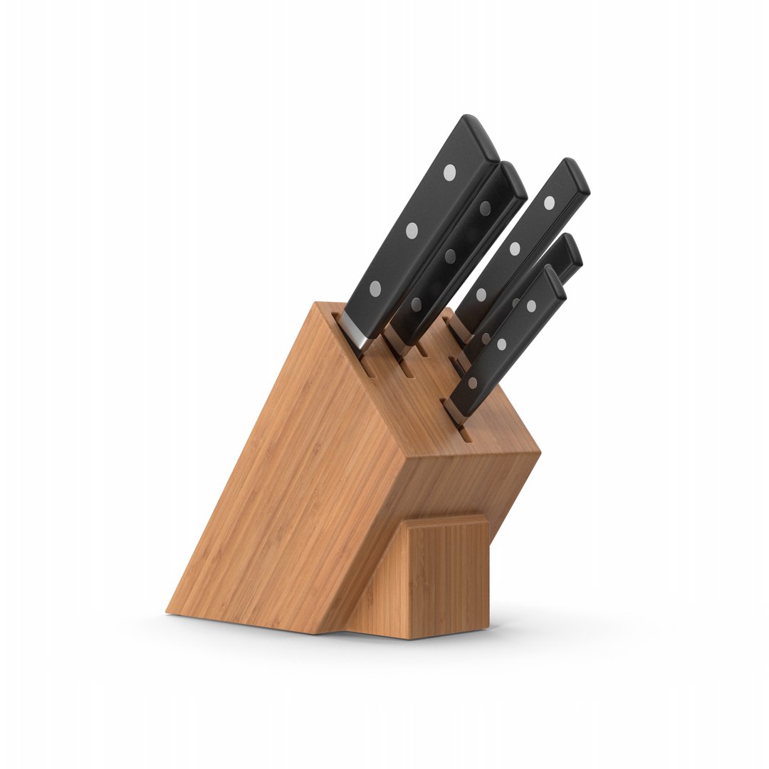 Kitchen Knife Holder with Knives 3D model https://p.turbosquid.com/ts-thumb/3P/TM2Vj9/fN/woodenkitchenknifeholderwithknives.i03.2k/png/1642444728/1920x1080/fit_q87/9e94e0b810994da50a272fa167f7911150e90f44/woodenkitchenknifeholderwithknives.i03.2k.jpg