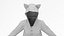 Raposa kigurumi fêmea