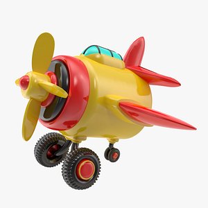 Cartoon Airplane 2 model