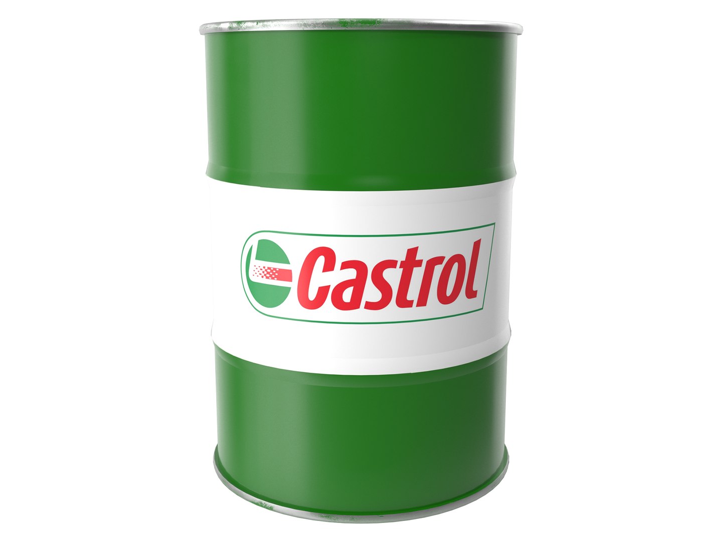 Castrol Oil Barrel 3D - TurboSquid 1811935