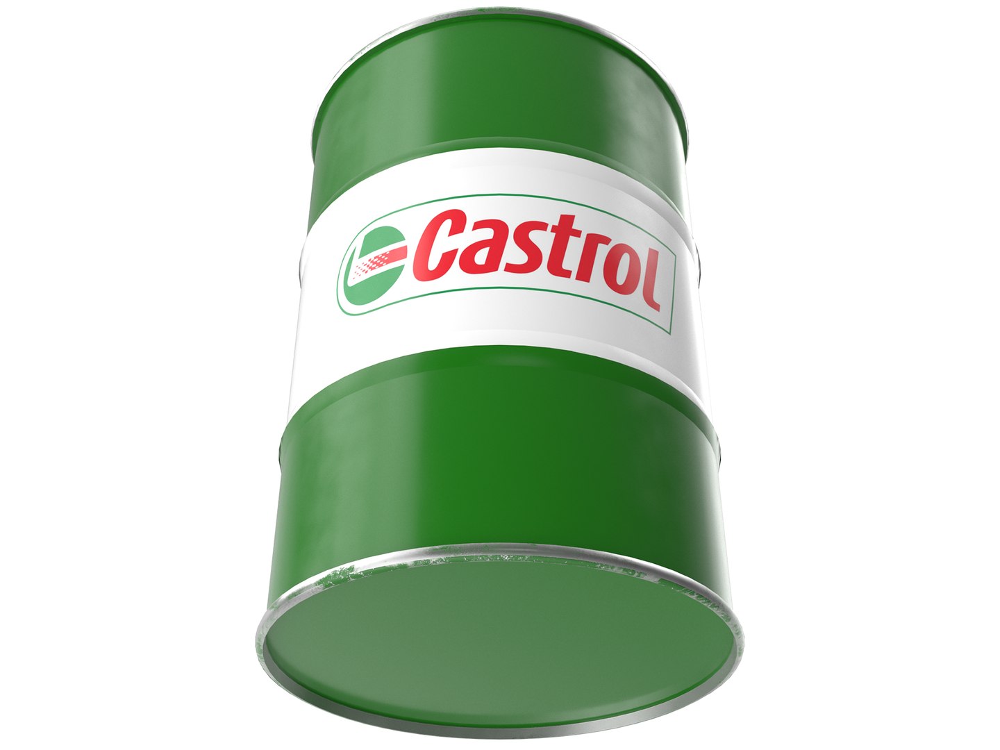 Castrol Oil Barrel 3D - TurboSquid 1811935