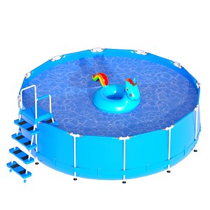 Inflatable Pool 3D
