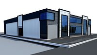 Generic Industrial Factory Building
