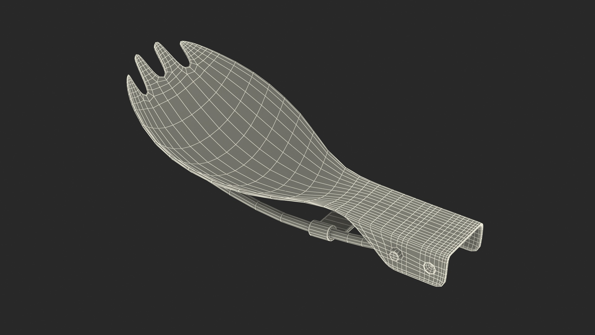 3D Pocket Spork model - TurboSquid 1936459