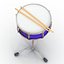 Snare Drum 3D Models Set
