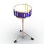 Snare Drum 3D Models Set
