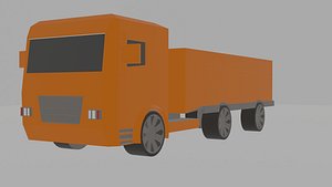 Low poly vehicle pack 3D model