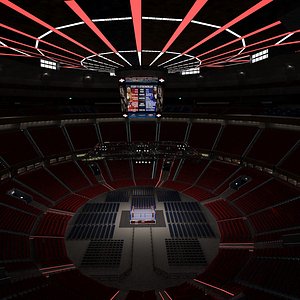 arena stadium sport 3D model