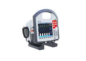 3D Medical Defibrillator