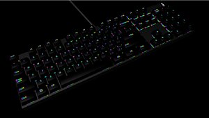 simple mechanical keyboard 3D model