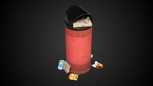 Trash Can 3D model