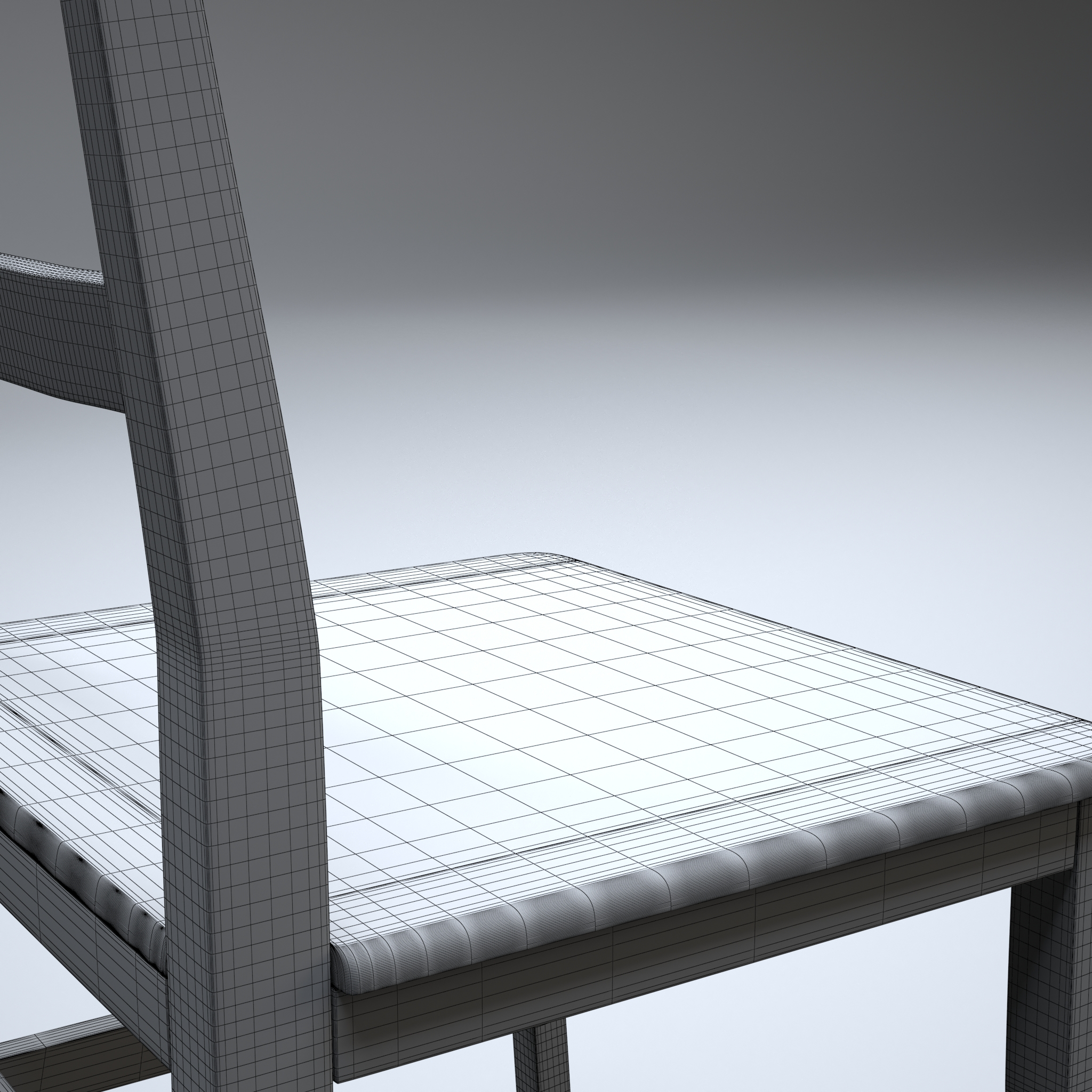 Chair kitchens wooden 3D model - TurboSquid 1554394