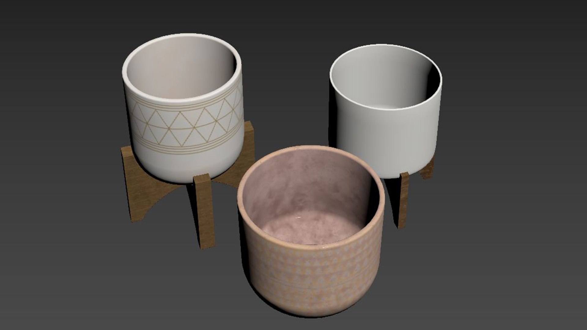 Vases set model - TurboSquid 2142503