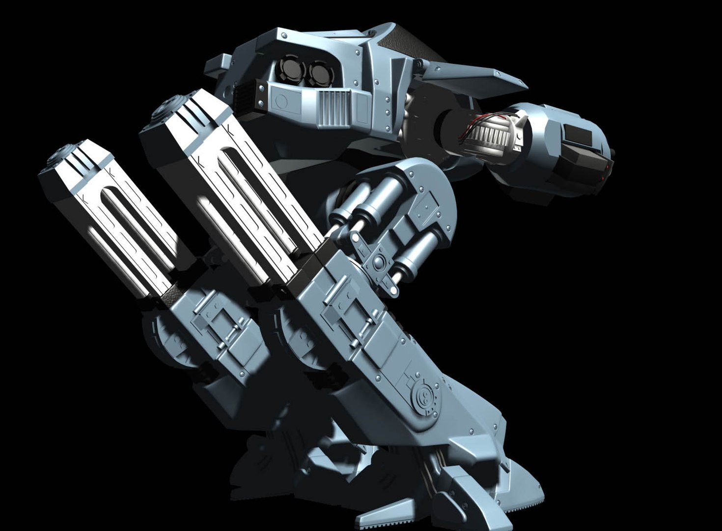 3D Ed-209 Ed 209 - TurboSquid 1158660
