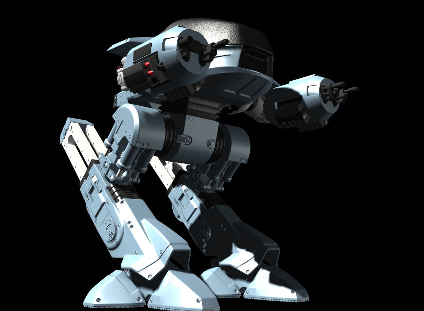 3D Ed-209 Ed 209 - TurboSquid 1158660