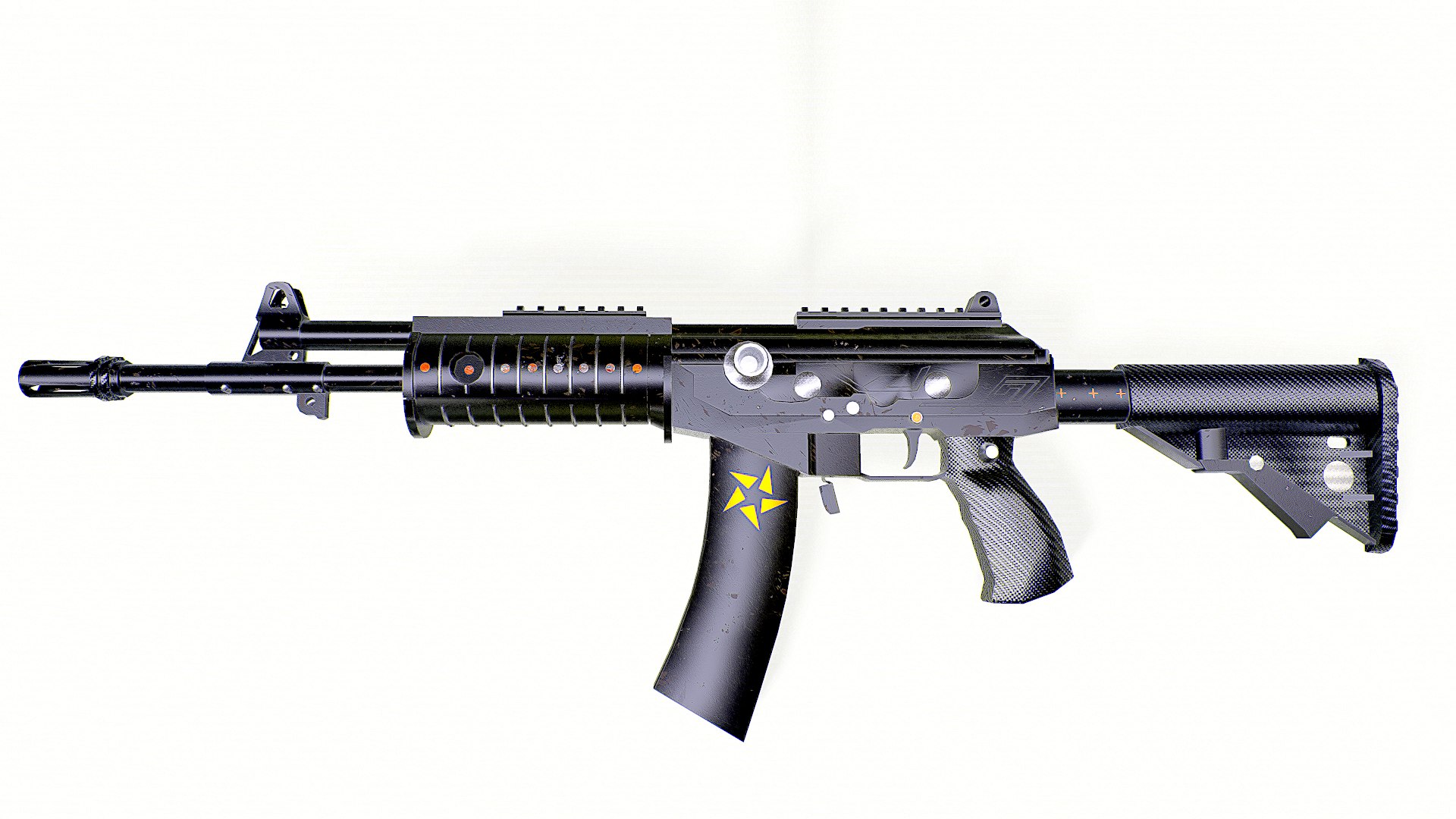 3D Model Galil Assault Rifle - TurboSquid 2051748