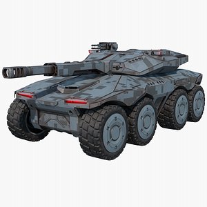 Sci-fi Tank APC Concept(1)