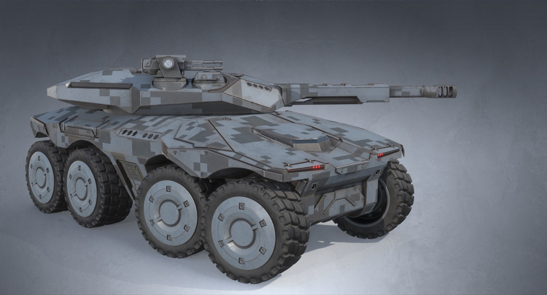 3D Sci-fi Apc Concept - TurboSquid 1391174