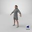 3D Cartoon Man - Sport Outfit