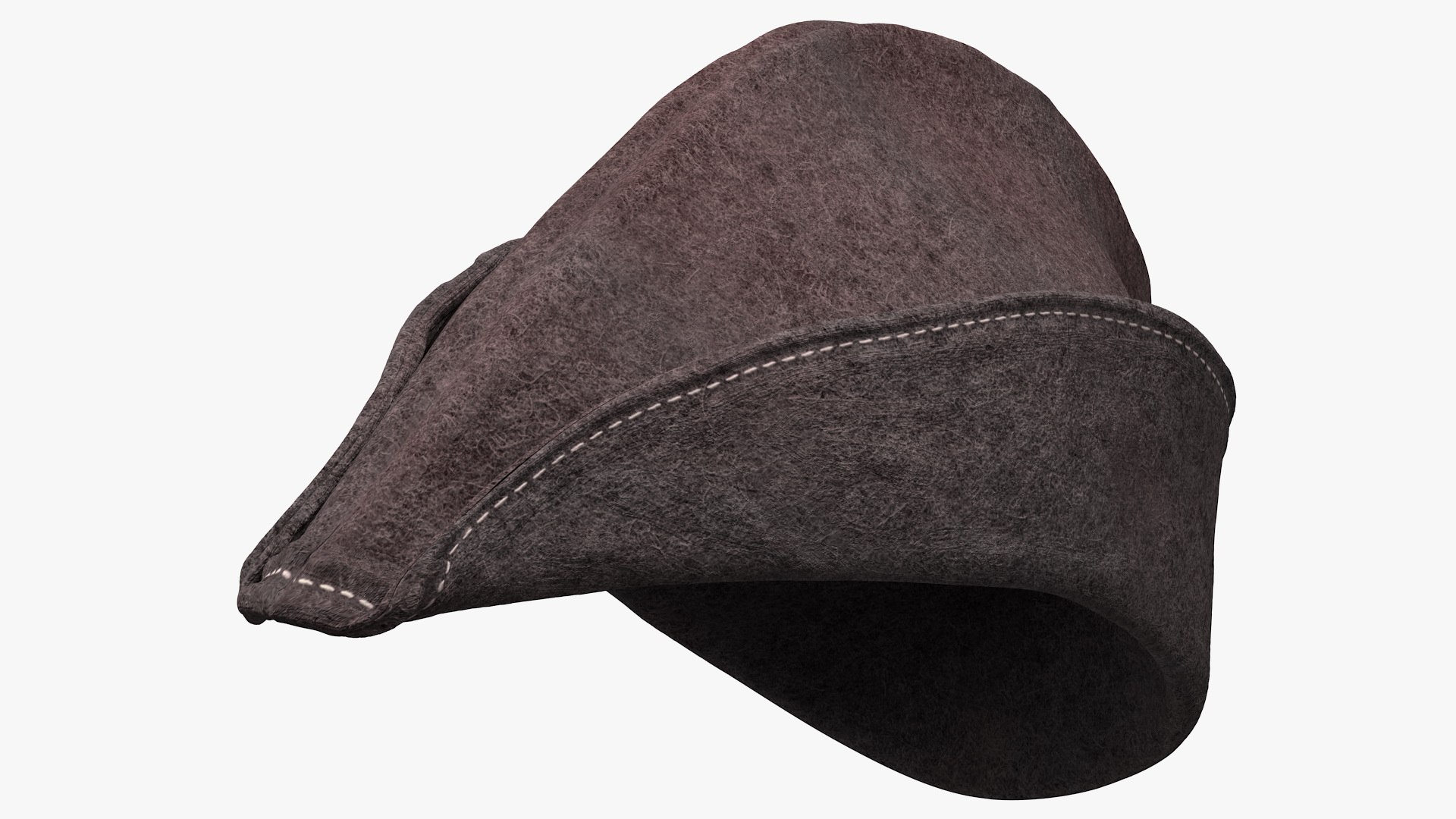 Medieval Archer Cap 3D model preview