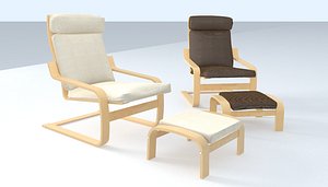 3d chaise longue model