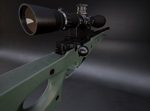 AWM AAA Game Ready PBR Low-poly 3D model