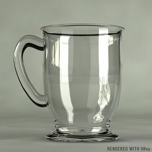Glass Coffee Cup  [VR]