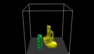 3D prosthesis small dogs v3 model