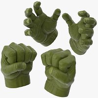 Hulk Hands Opened and Closed