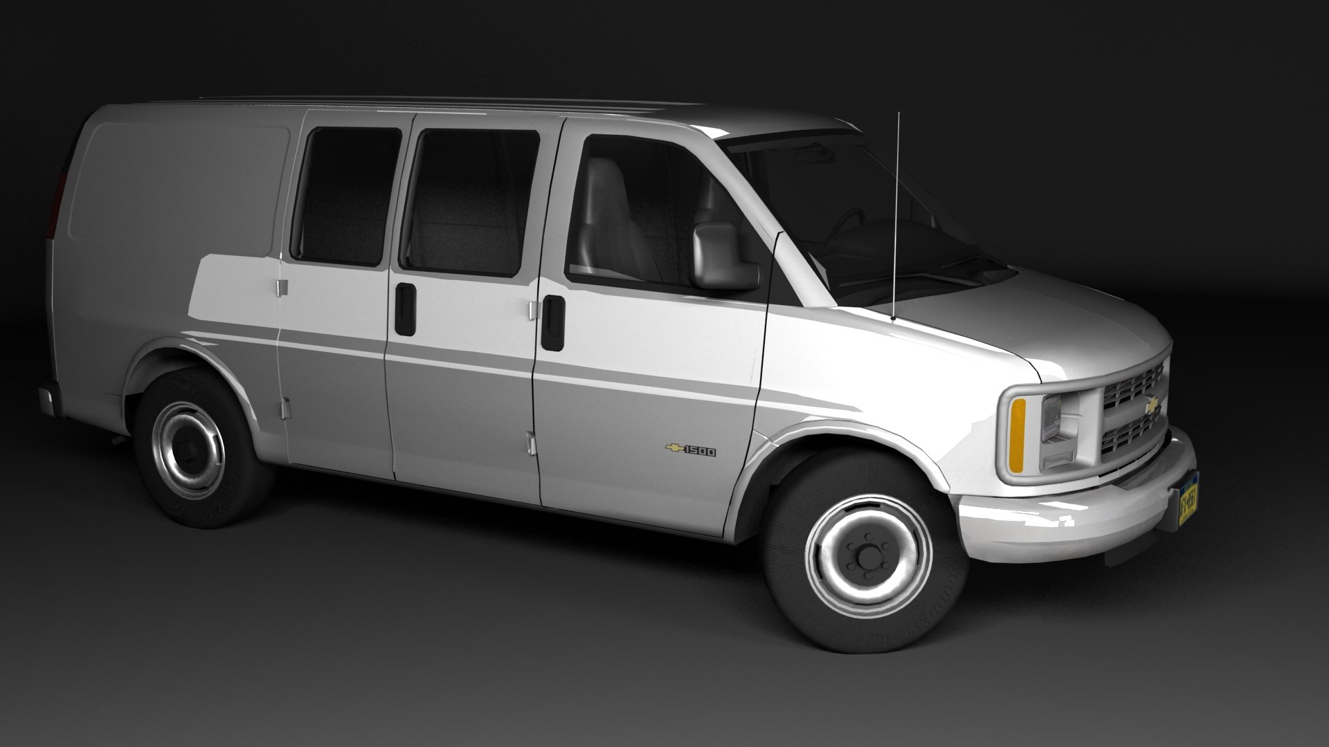 3D Chevrolet Cargo - TurboSquid 1574363