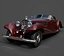 梅赛德斯-奔驰 540K Roadster Classic - 超高精度 3D 模型
