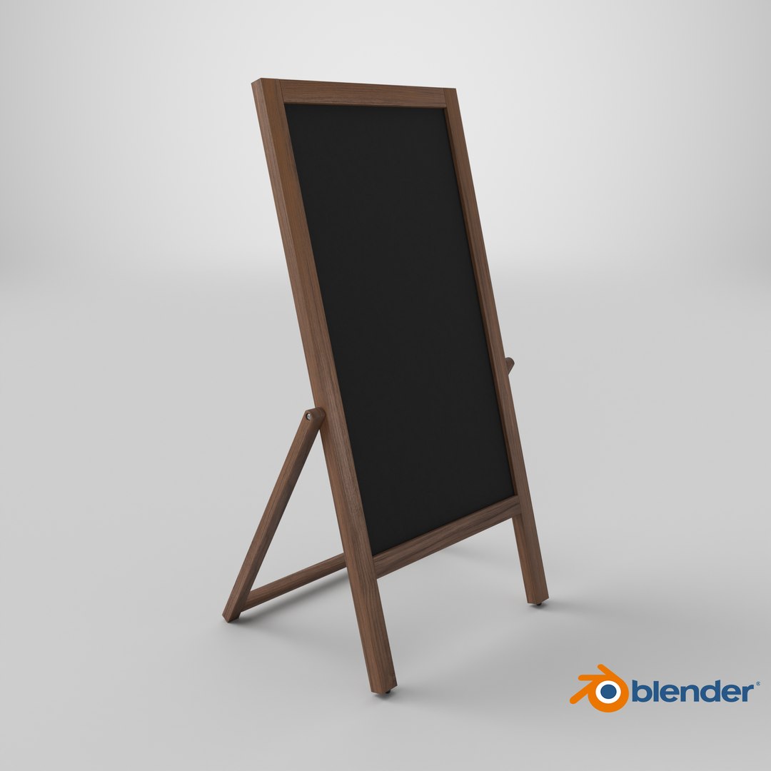 Customizable Double Sided Wooden Chalkboard Sign 3D model https://p.turbosquid.com/ts-thumb/3Q/ORCnhV/e1/stemcell_blender_cycles_render/png/1748277467/1920x1080/fit_q87/178c0c522259f11c0ecd693a66293e93f42c7aef/stemcell_blender_cycles_render.jpg