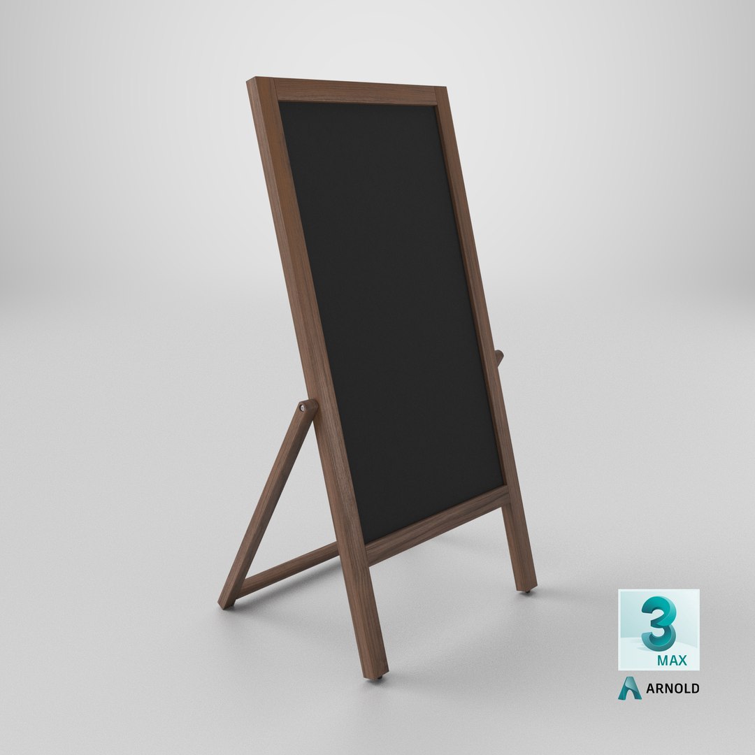 Customizable Double Sided Wooden Chalkboard Sign 3D model https://p.turbosquid.com/ts-thumb/3Q/ORCnhV/lH/stemcell_max_arnold_render/png/1748277478/1920x1080/fit_q87/b35c5c79aa531b53f4f8167ae4341f73a43c4756/stemcell_max_arnold_render.jpg