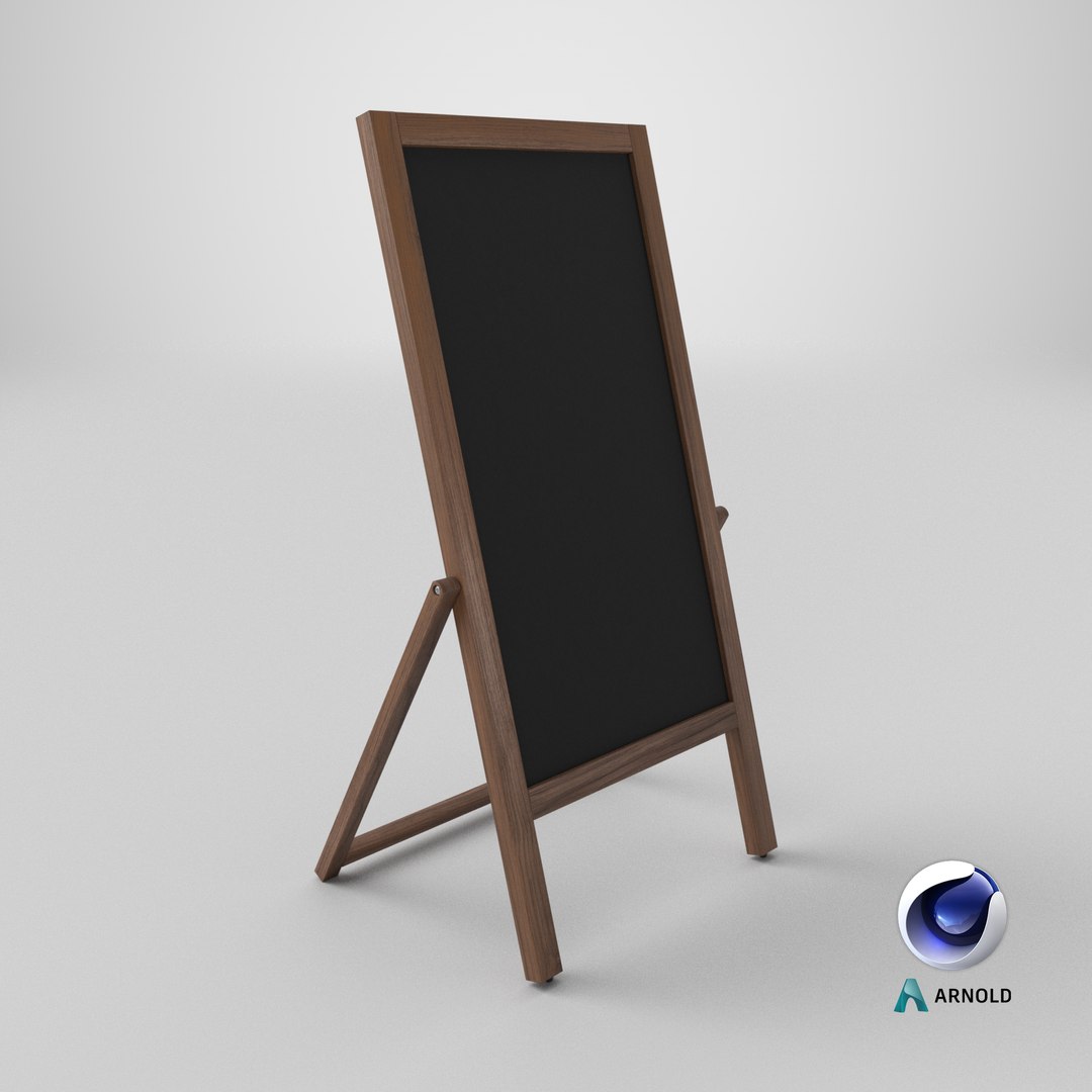 Customizable Double Sided Wooden Chalkboard Sign 3D model https://p.turbosquid.com/ts-thumb/3Q/ORCnhV/lz/stemcell_cinema_4d_arnold_render/png/1748277472/1920x1080/fit_q87/e8aed57a4764352f82b24f56fc50e18ba4e68737/stemcell_cinema_4d_arnold_render.jpg