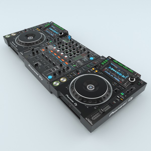 プロのDJプレーヤーパイオニアCDJ2000NXS2およびミキサー プロのDJプレーヤーパイオニアCDJ2000NXS2およびミキサー