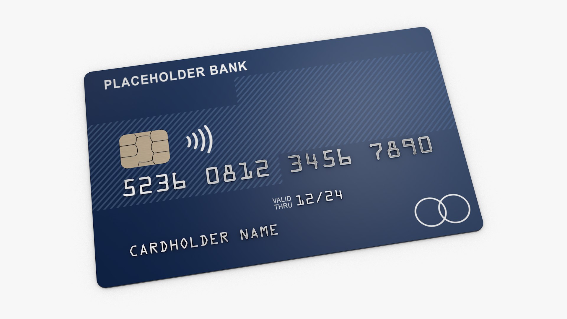 Credit Card Model - TurboSquid 1876509