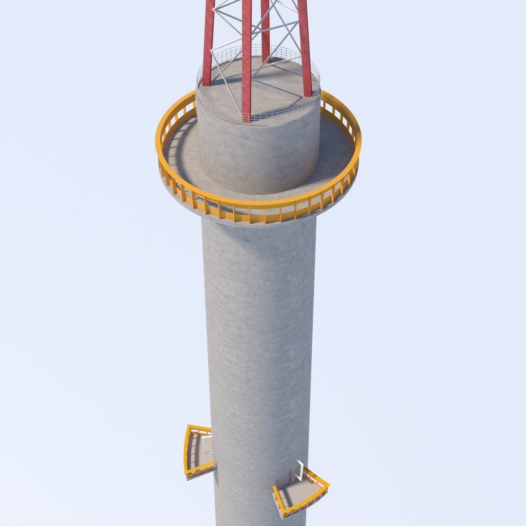 Rameswaram Tv Radio Tower 3D TurboSquid 1445450