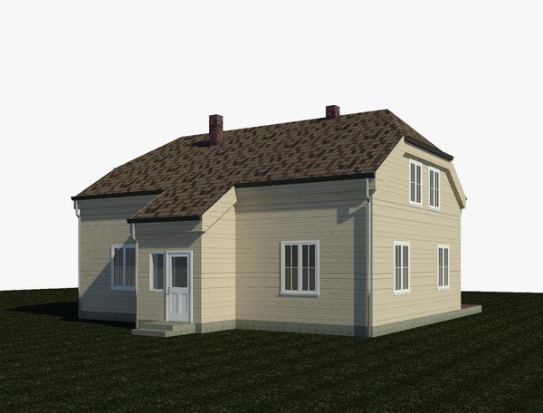 revit north europe traditional 3D model