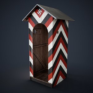 WW2 German Checkpoint Booth