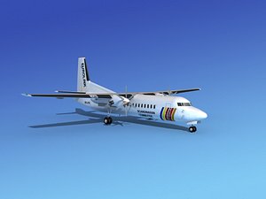 fokker 50 max