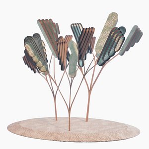 Conceptual shrub S1Av2 3D model